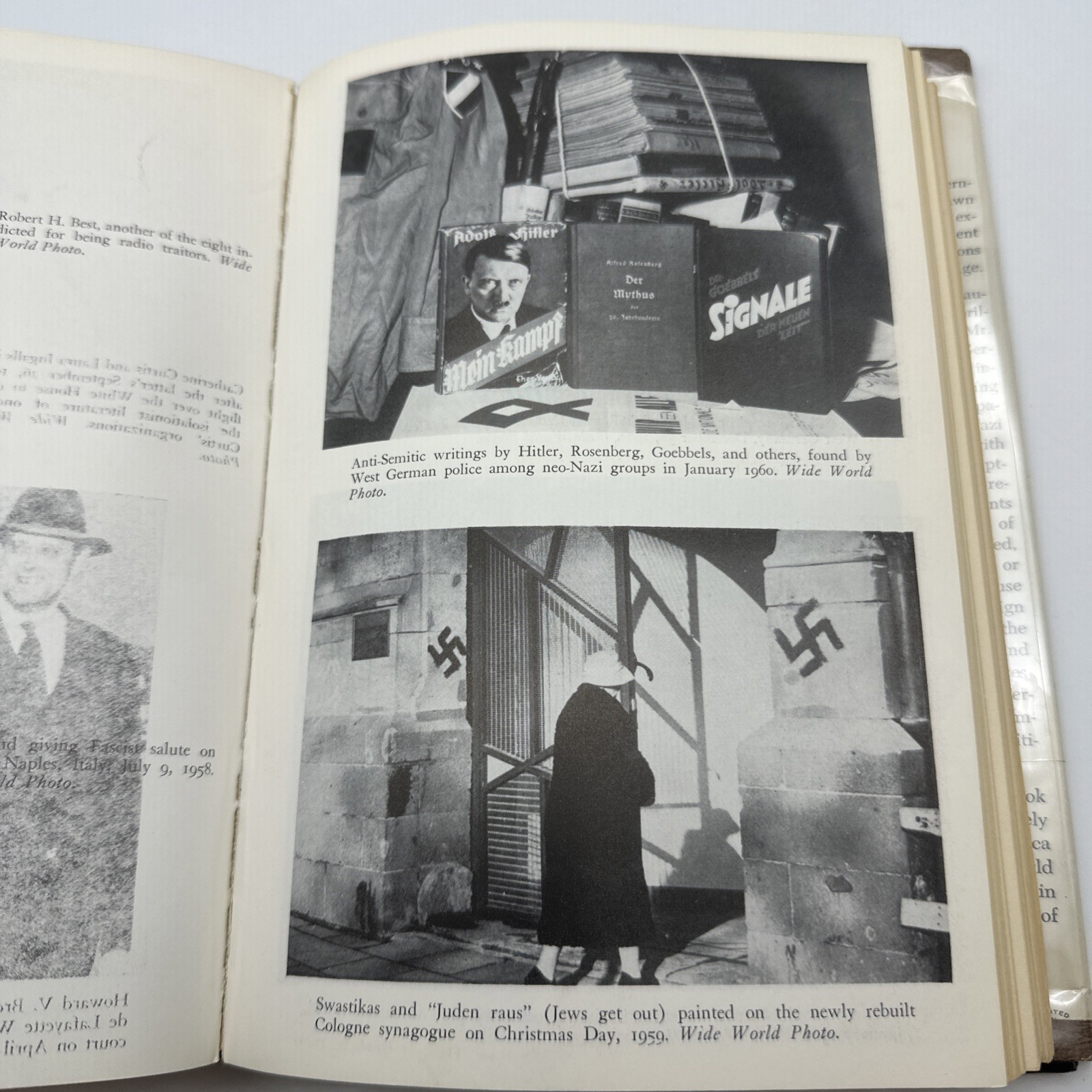 Nazi Penetration 1924-1942 Rogge 1961 1st HC WWII History (47-5