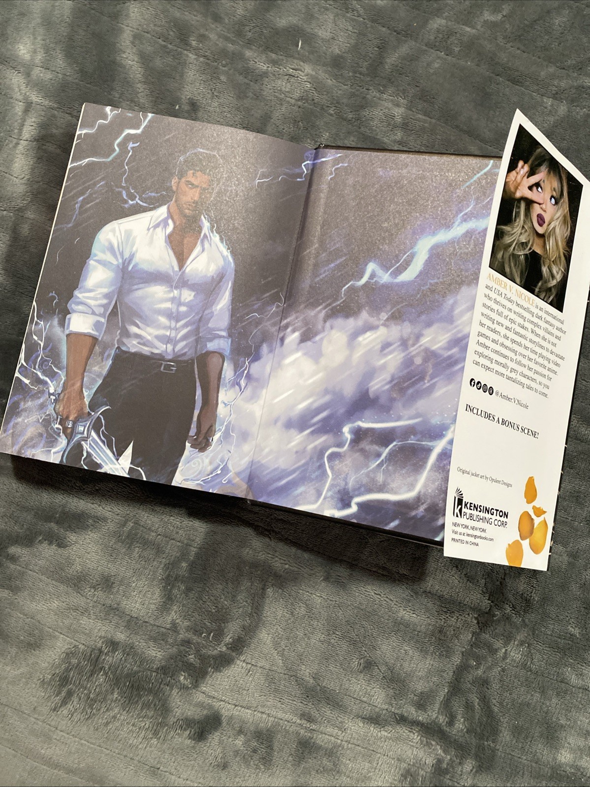 Book of Azrael Book 1 of the Gods & Monsters Series by Amber v. Nicole