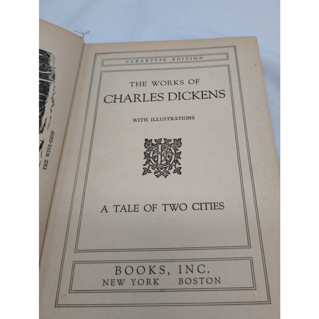 Works of Charles Dickens Vol VI A Tale of Two Cities Cleartype HC Illustrated