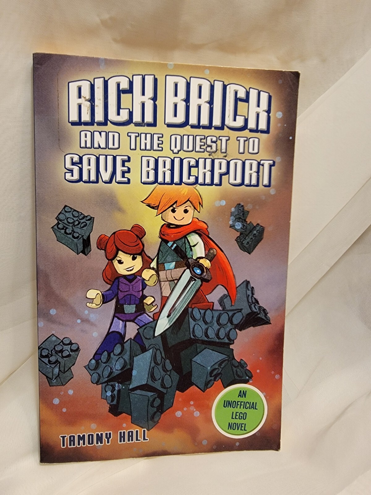 LEGO NOVEL – RICK BRICK and the Quest to SAVE BRICKPORT PB Book 103 pages