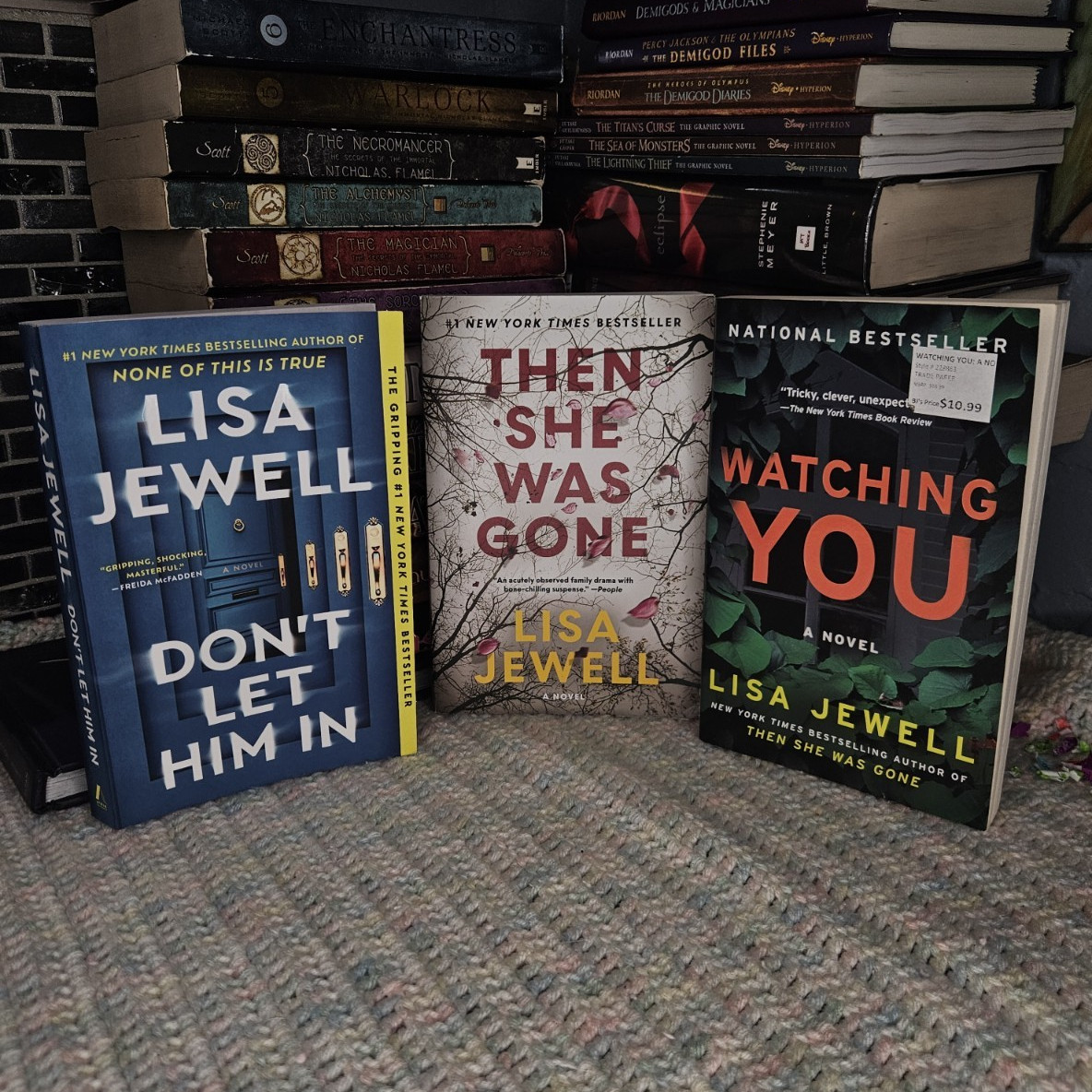 Lisa Jewell Hardcover Thriller Novel Lot Watching You Then She Was Gone + DJ