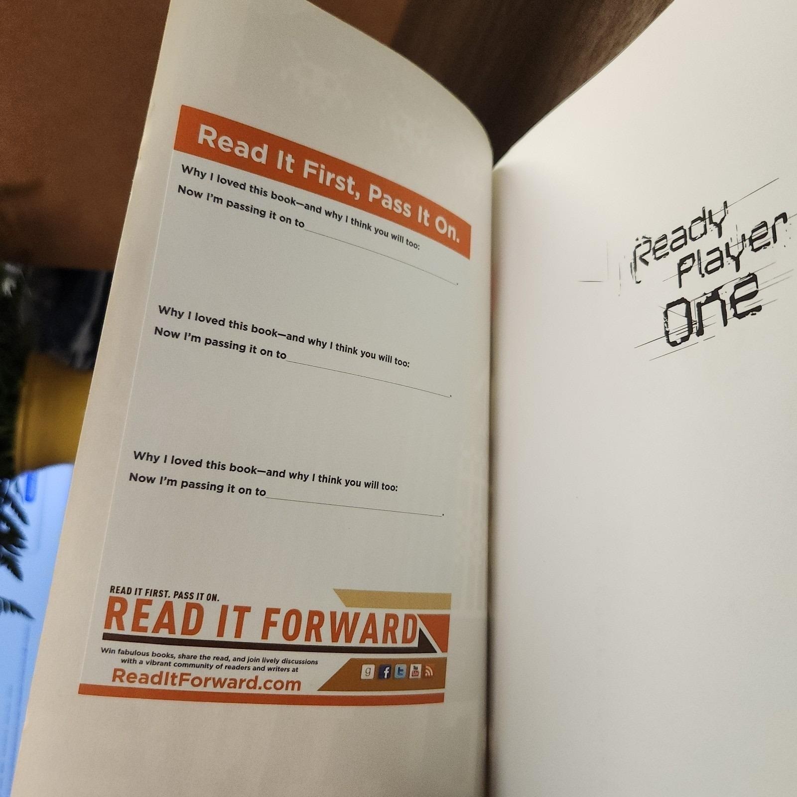 Ready Player One Ernest Cline Advance Reader&rsquo;s Edition RARE Uncorrected Proof VG