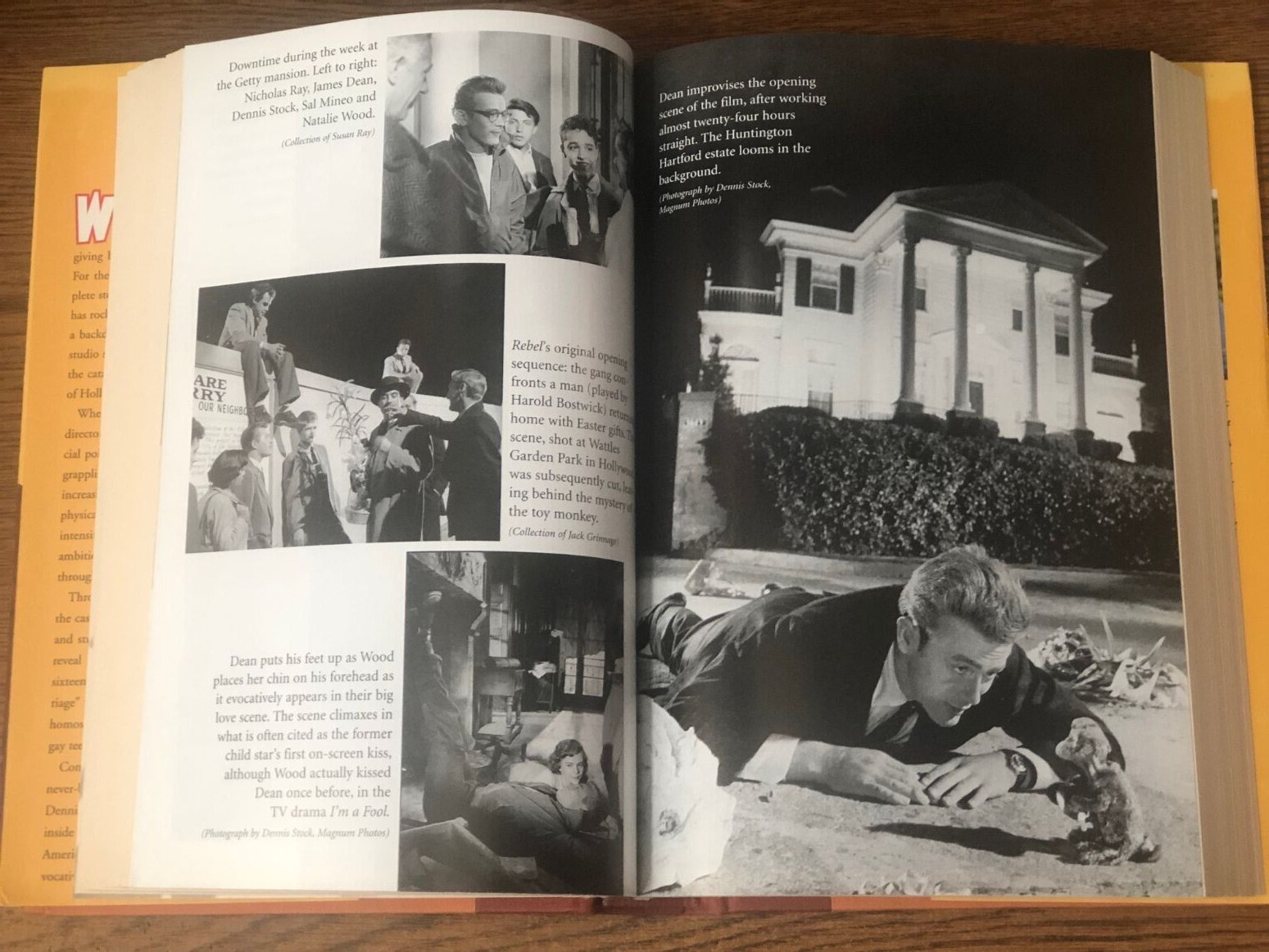 James Dean Live Fast, Die Young:Making Rebel Without a Cause HC Book New