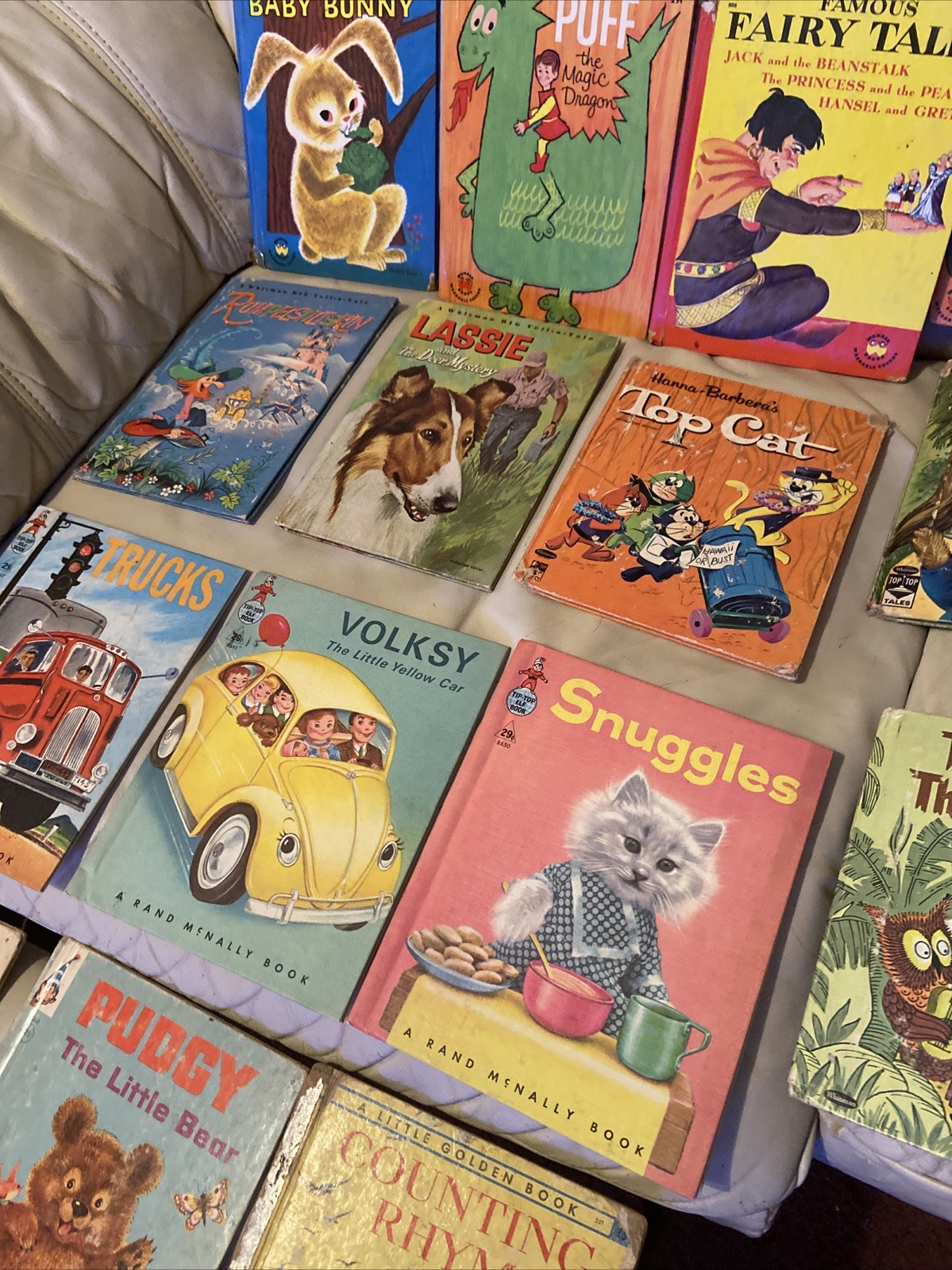 Lot of 21 Vintage Children&rsquo;s Books 1950s 60s 70s Wonder Books Tip-top Rand Mcnal