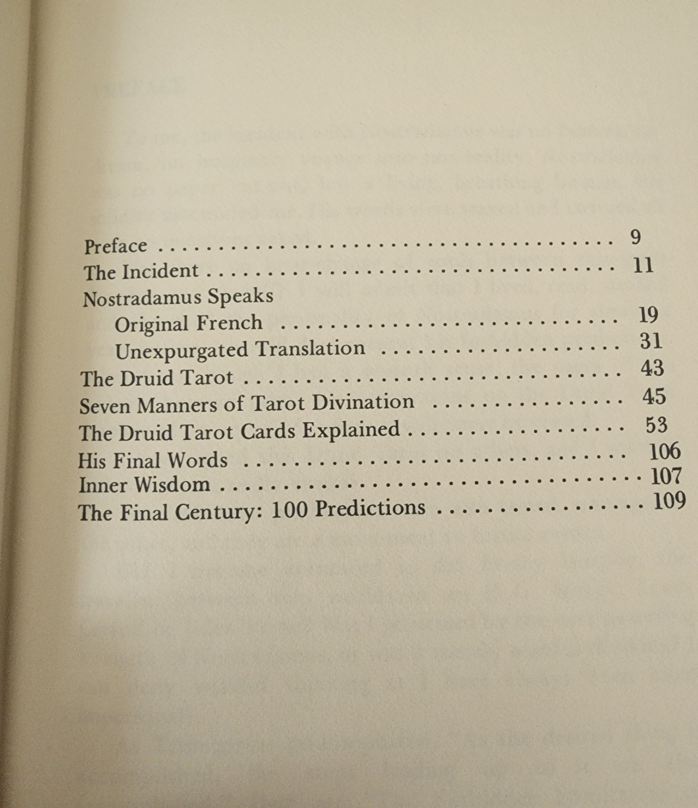 Criswell&rsquo;s Forbidden Predictions Nostradamus Tarot 1972 First Edition DJ