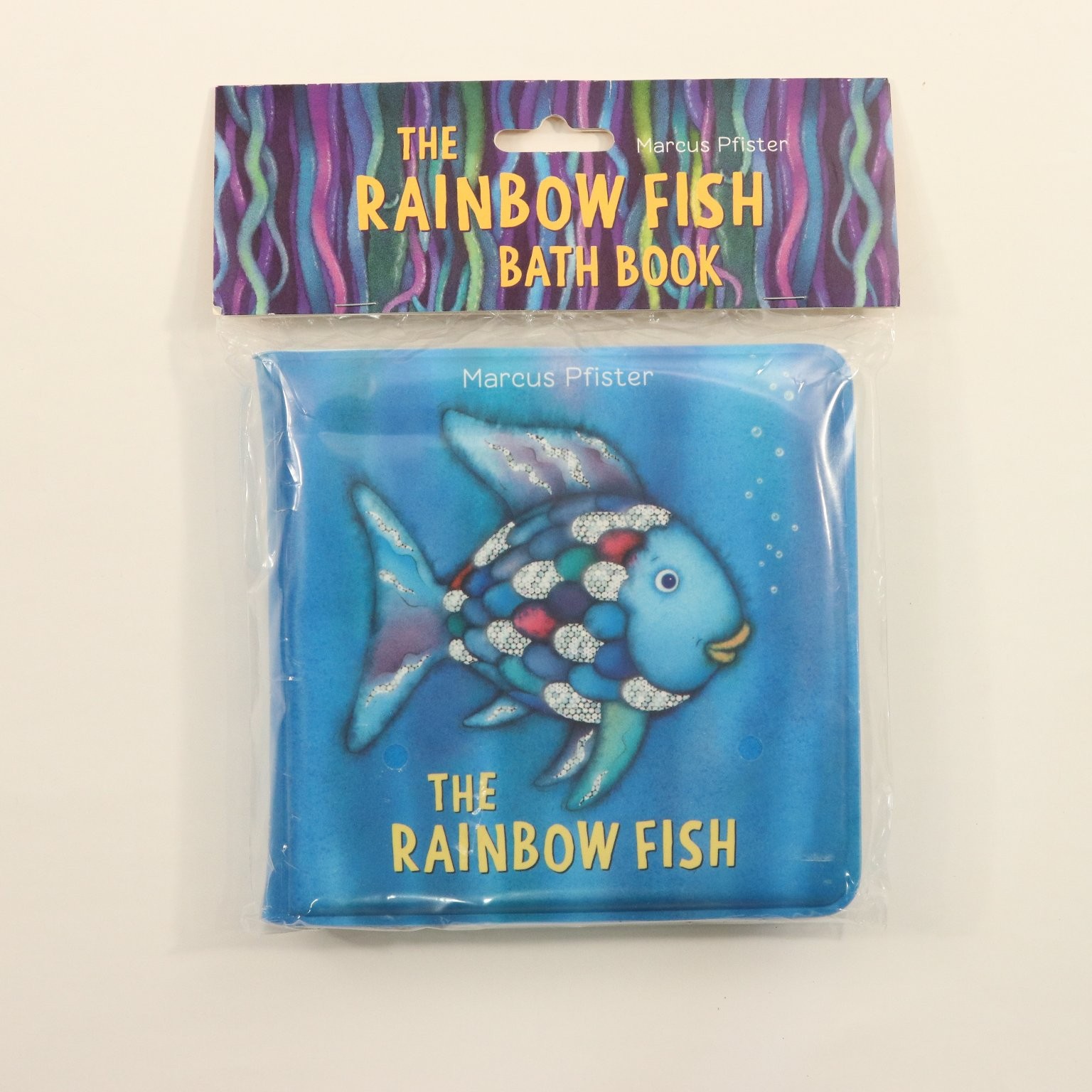 The Rainbow Fish Bath Book Marcus Pfister 2017 Children&rsquo;s NorthSouth Padded NEW