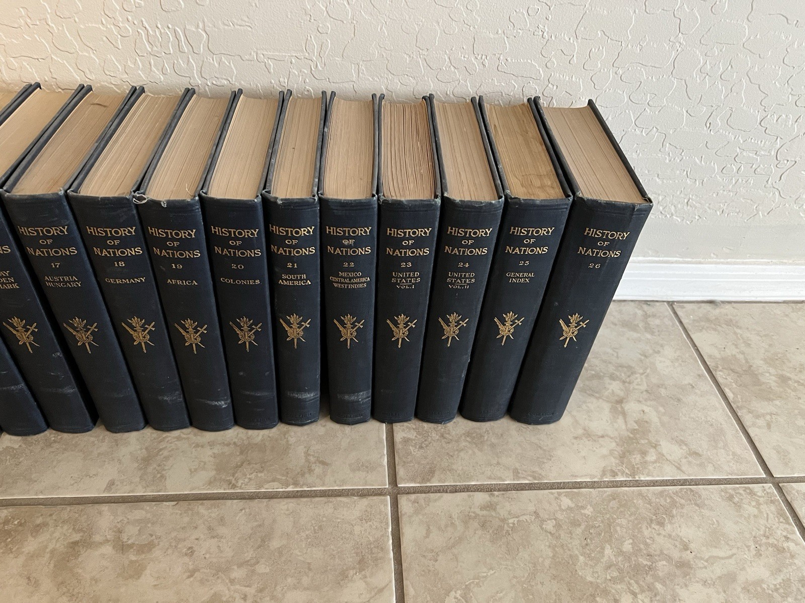 The History of Nations – 25 Volumes Missing #11 1916-1920