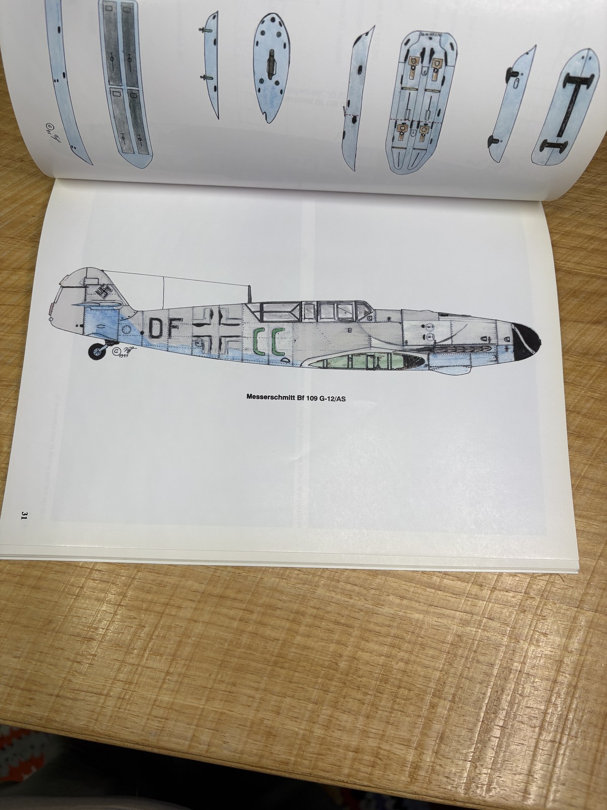 Messerschmitt Bf 109 G/K Field Conversion Kits Luftwaffe Profile Series No. 10