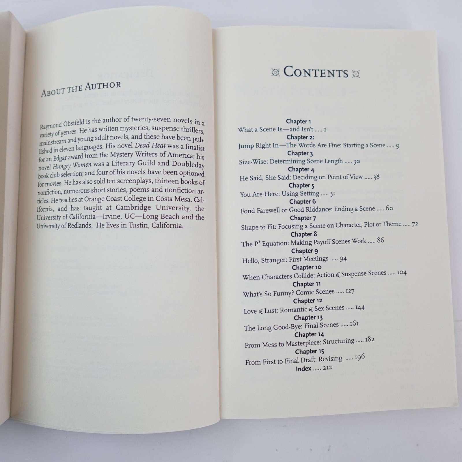 Vintage Novelist&rsquo;s Essential Guide Creating Plot & Crafting Scenes 2 Book Set