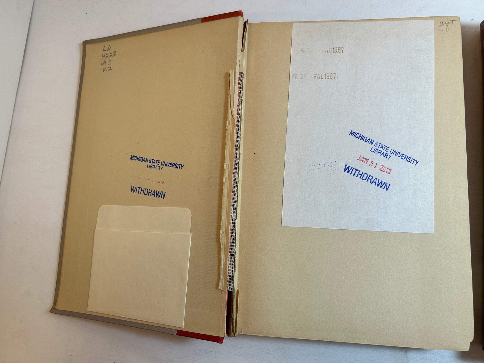 2 Vols: History of the Ohio State University II/IV 1926-38 Rare Ex-Library HC