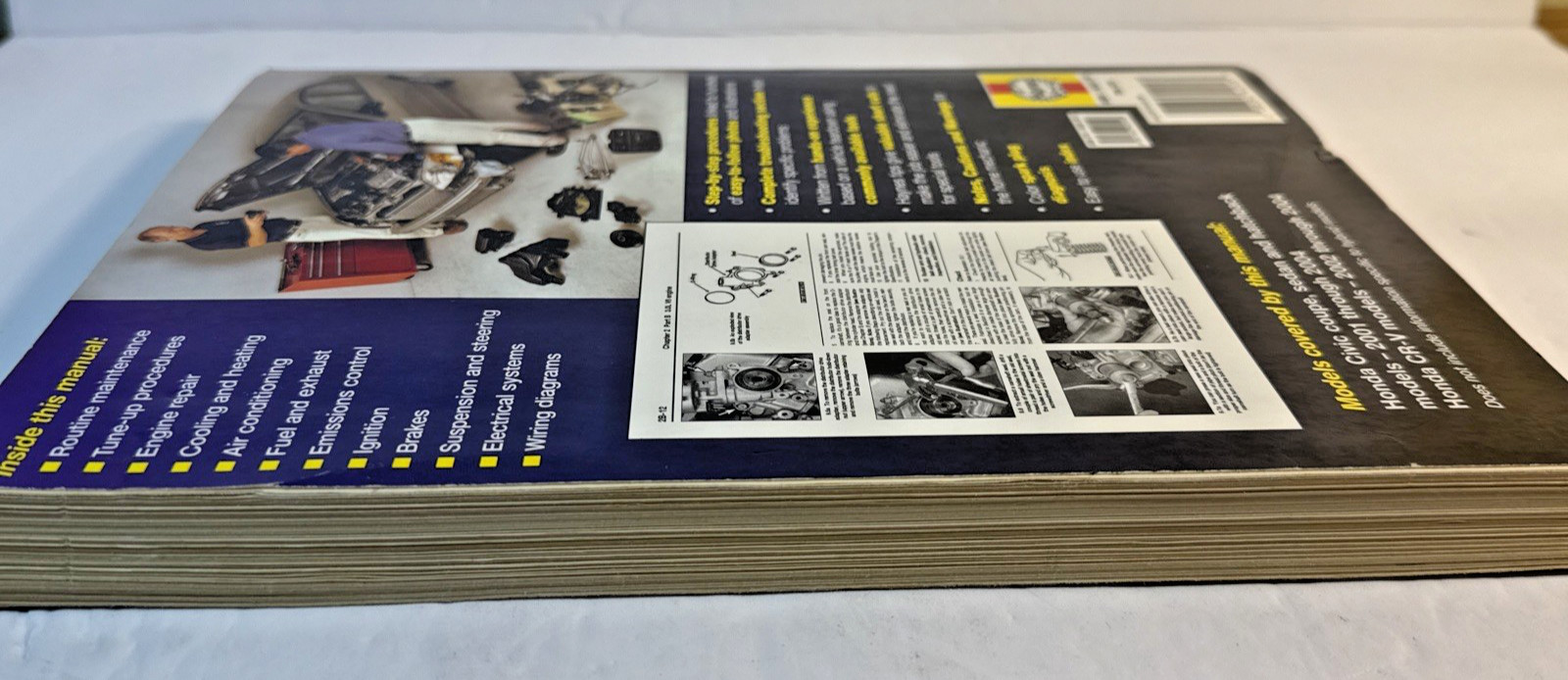 Honda Civic 2001-2004 & CR-V 2002-2004 (Hayne&rsquo;s Automotive Repair Manual) #42026