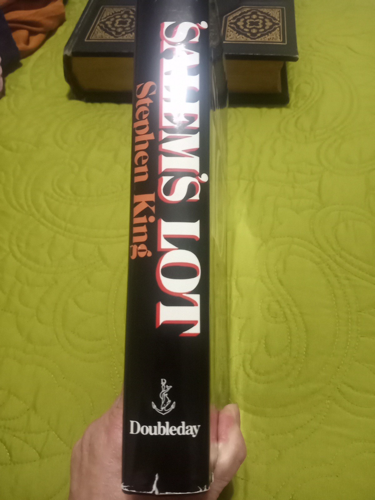 Vintage Salem&rsquo;s Lot by Stephen King Hardcover Book 1975 Dust Jacket