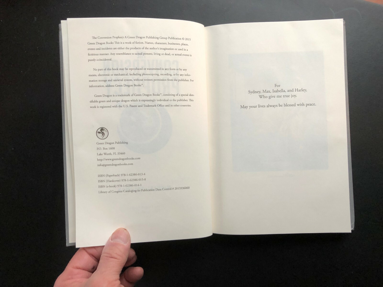 Michael Solomon « The Conversion Prophecy » SIGNED HC Book Made in USA