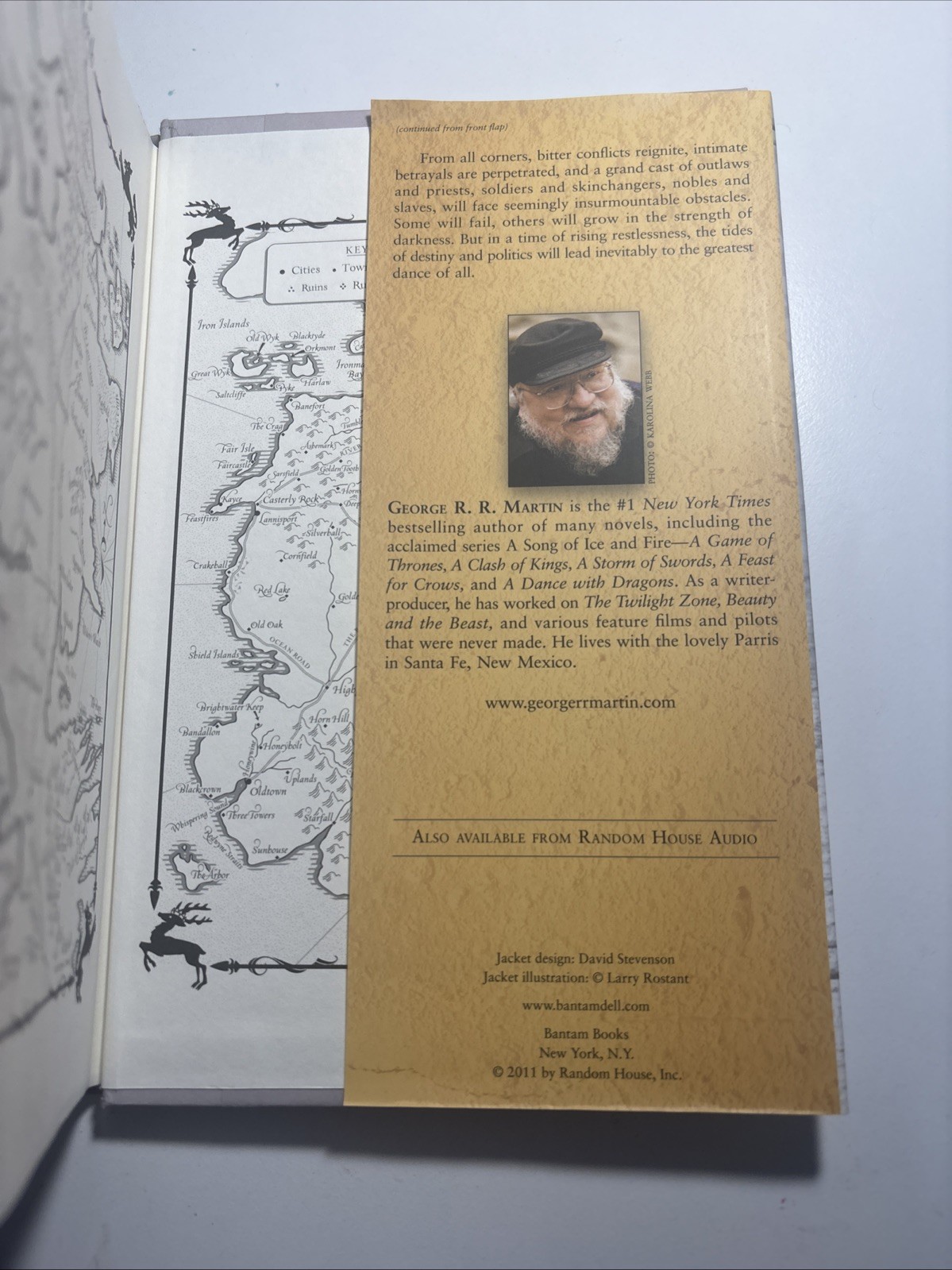 A Dance With Dragons Hardcover FIRST ED 2011 Book w/DJ By George R. R. Martin