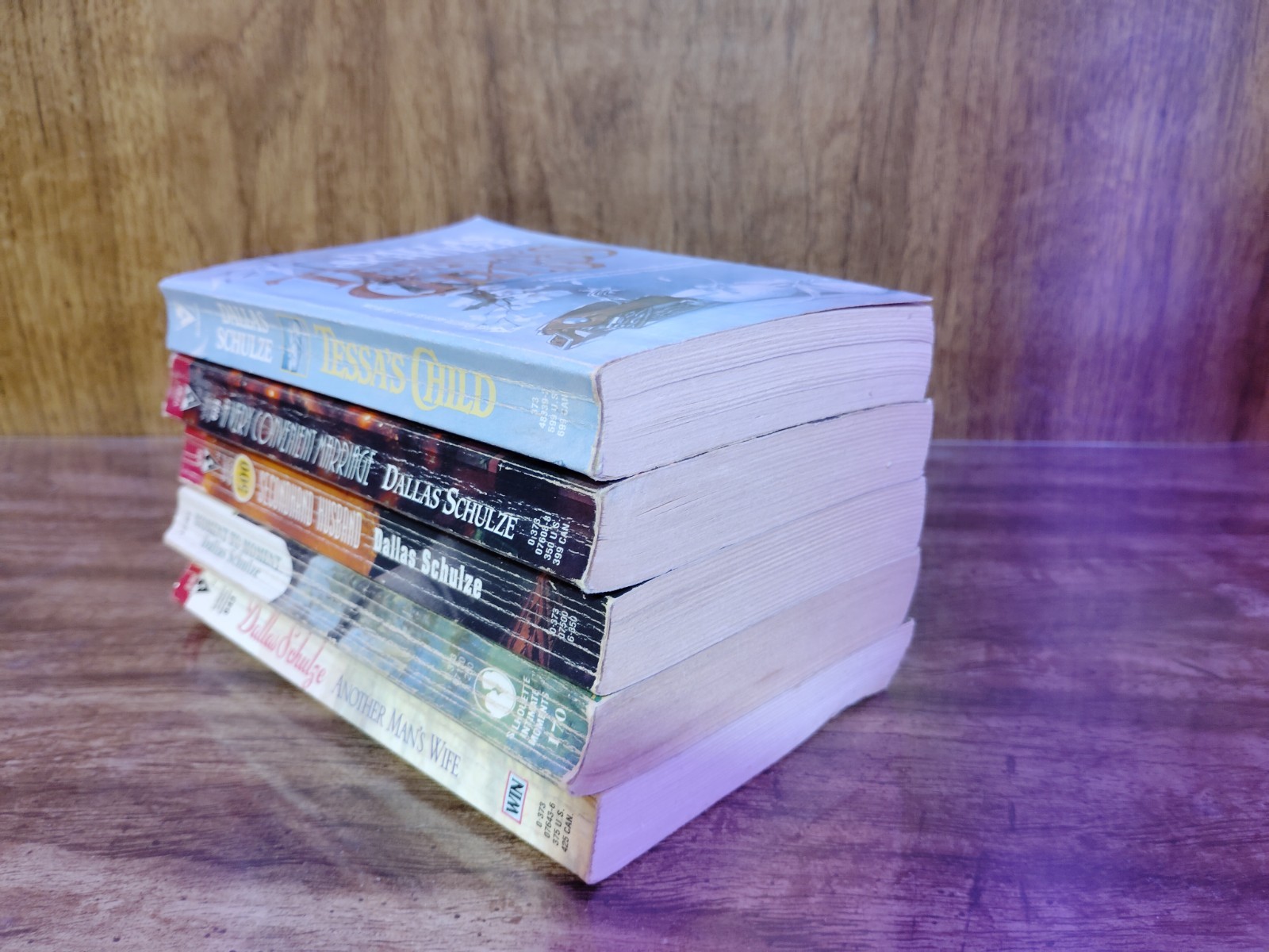 Dallas Schulze Lot 5 Vintage Silhouette Romance Intimate Moments Tessa&rsquo;s Child S