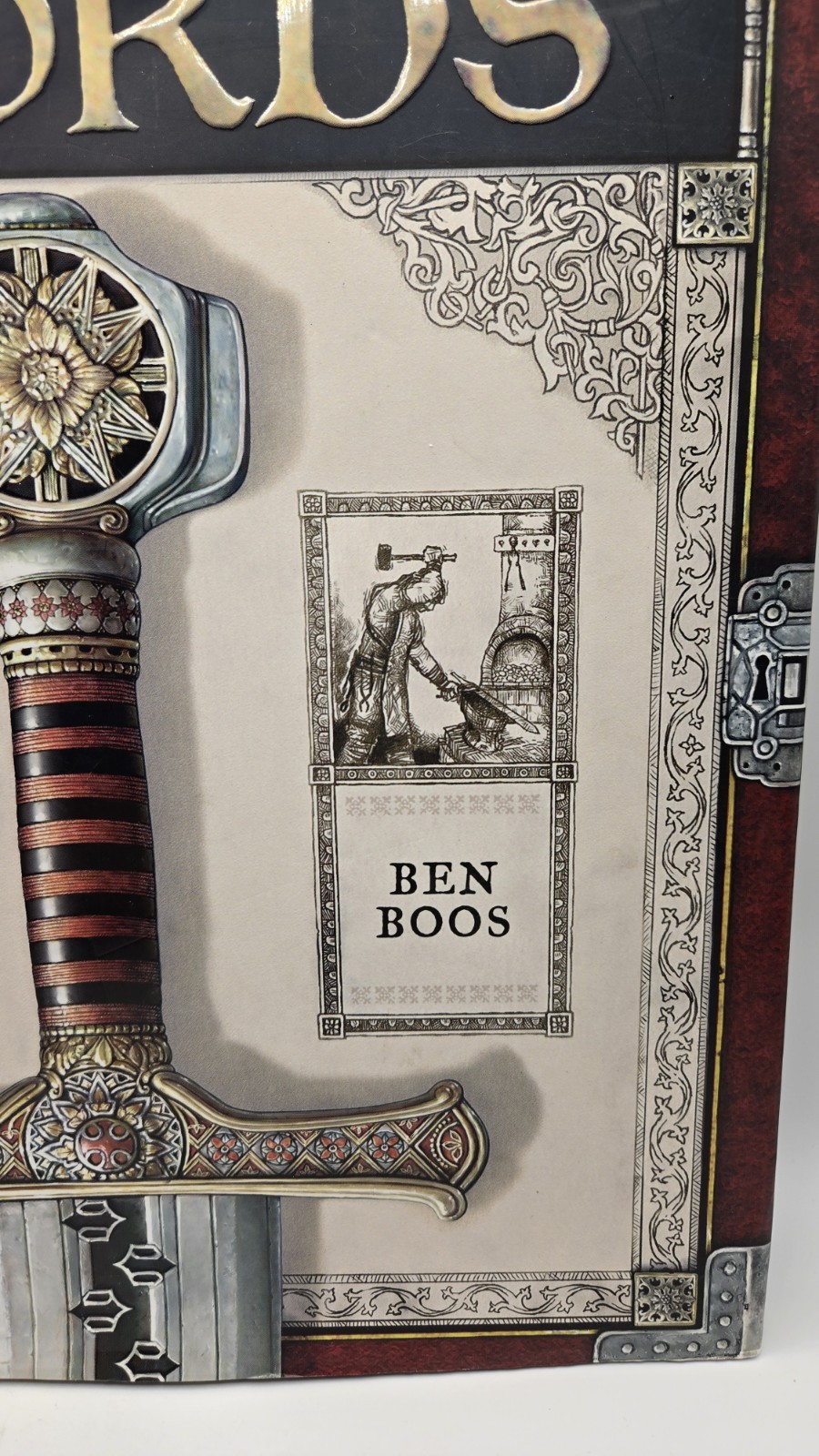 Swords An Artist&rsquo;s Devotion Ben Boos 2008 First Edition Illustrated Hardcover