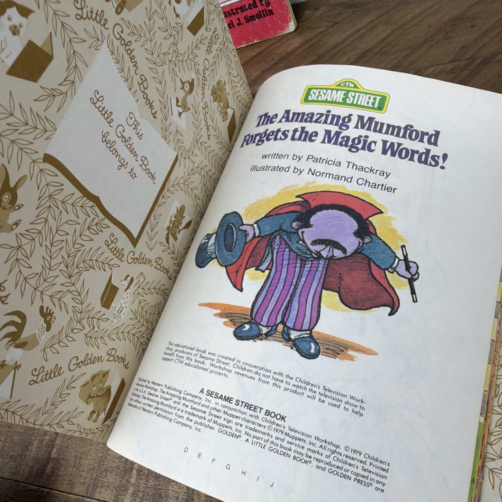 Sesame Street A Little Golden Book Vintage Children&rsquo;s Books 1970-80s