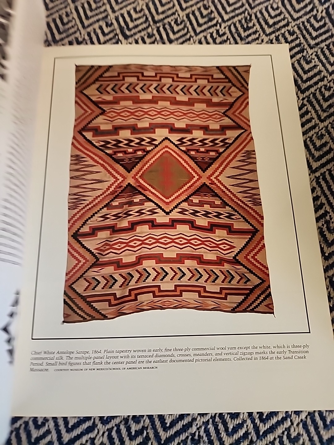 Tension and Harmony: The Navajo Rug Plateau Magazine Vol 52 No 4 Native Weaving