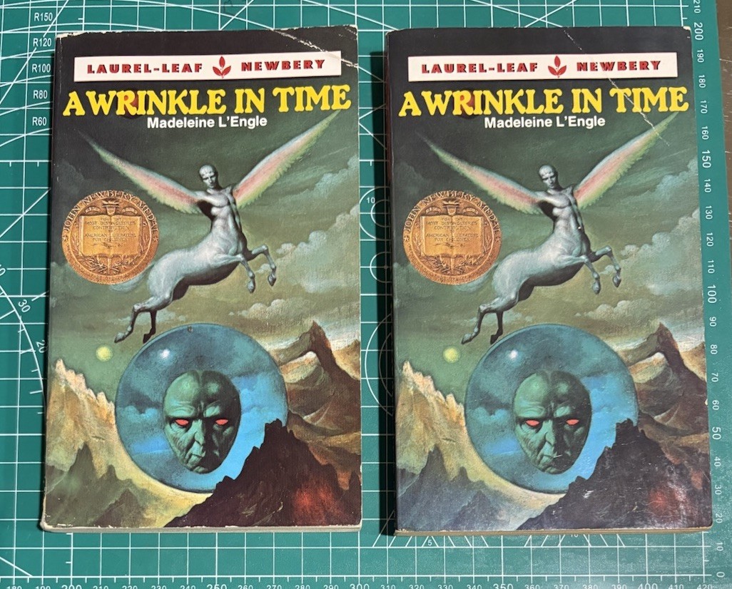 A Wrinkle in Time Madeleine L&rsquo;Engle 1976 vintage PB Stranger Things