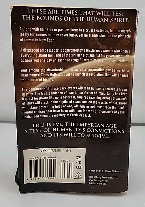 EVE: the Empyrean Age : The Empyrean Age by Tony Gonzales (2009, Paperback)