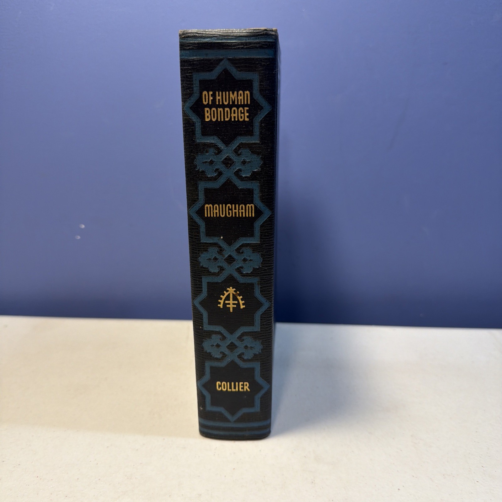 1915 « OF HUMAN BONDAGE » HC book, by W. Somerset Maugham RARE