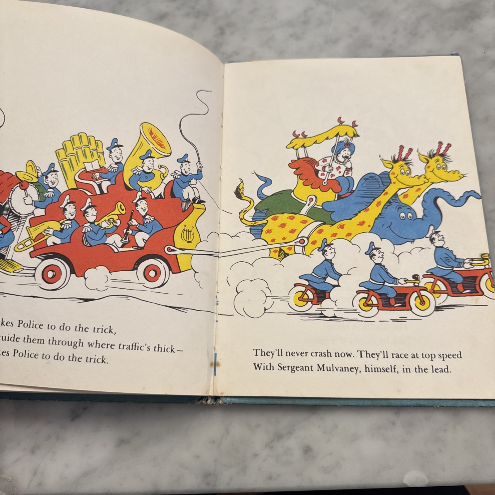 Lot of 4-DR. SUESS Books And to Think That I Saw It on Mulberry Street Hardcover