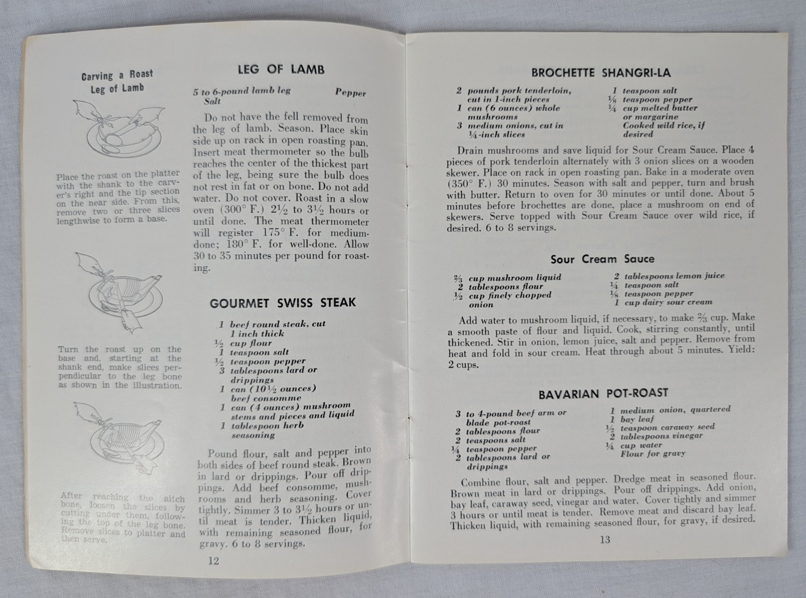 Vintage Lot of 8 Cookbooks Booklets Pamphlets Recipes 50s 60s Used