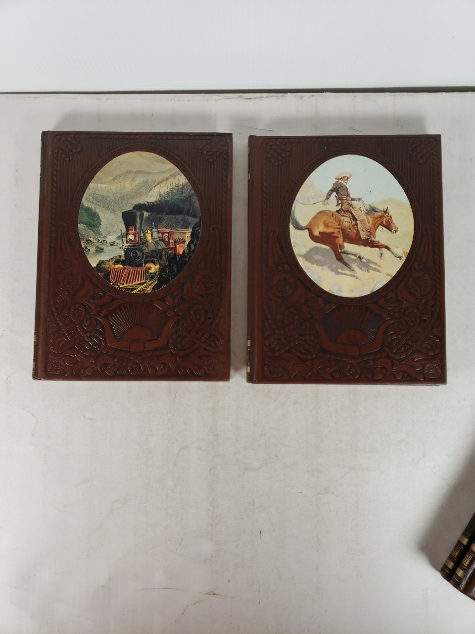 The Old West – Time Life Books (4 Book Set) Texans, Chiefs, Cowboys, Railroaders