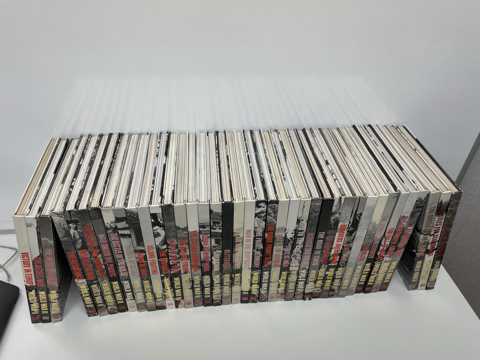 *Rare Poster Included* Time Life Books World War II WWII 39 Volume Complete Set