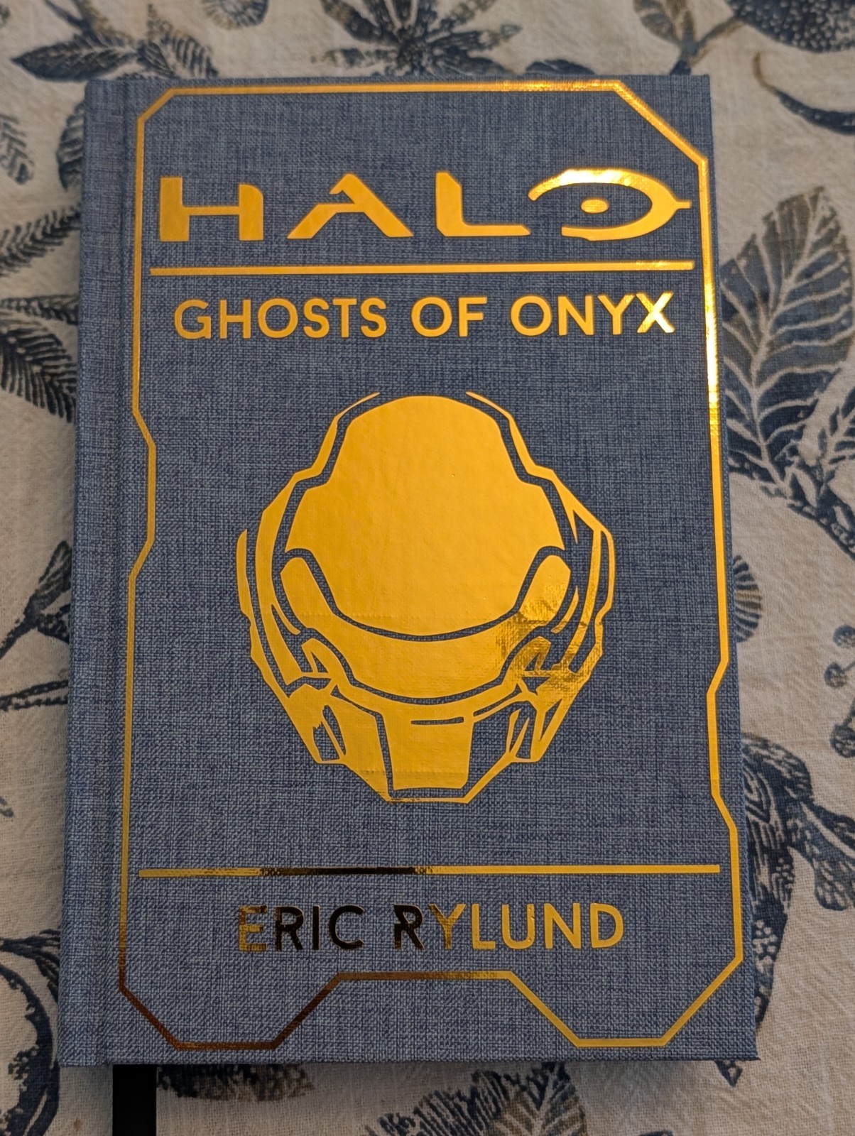 Halo Ghosts Of Onyx By Eric Rylund Custom Rebound Hardcover Collector&rsquo;s Book