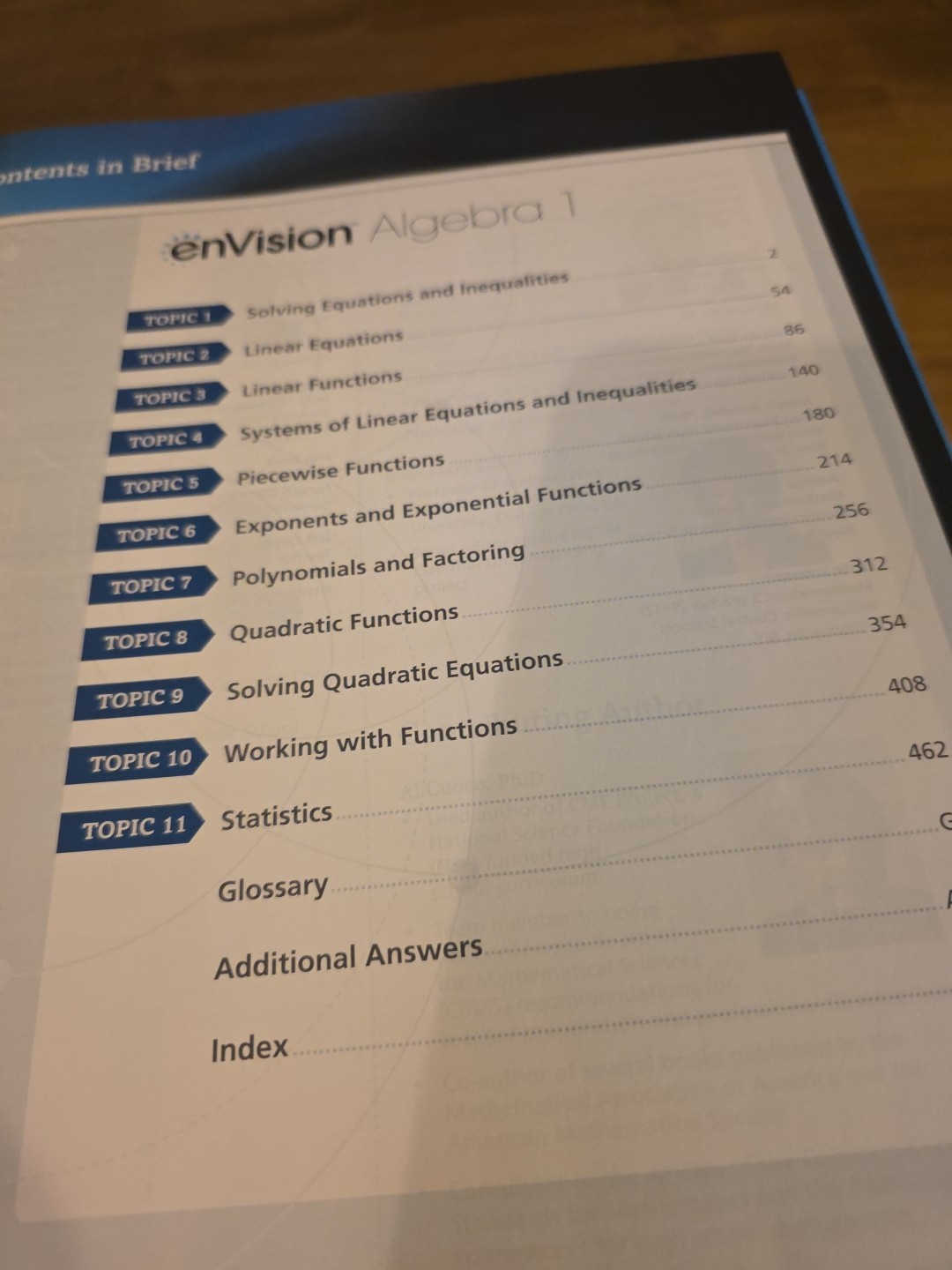 enVision Algebra 1 Teacher&rsquo;s Ed. Volume 1 & 2 2018