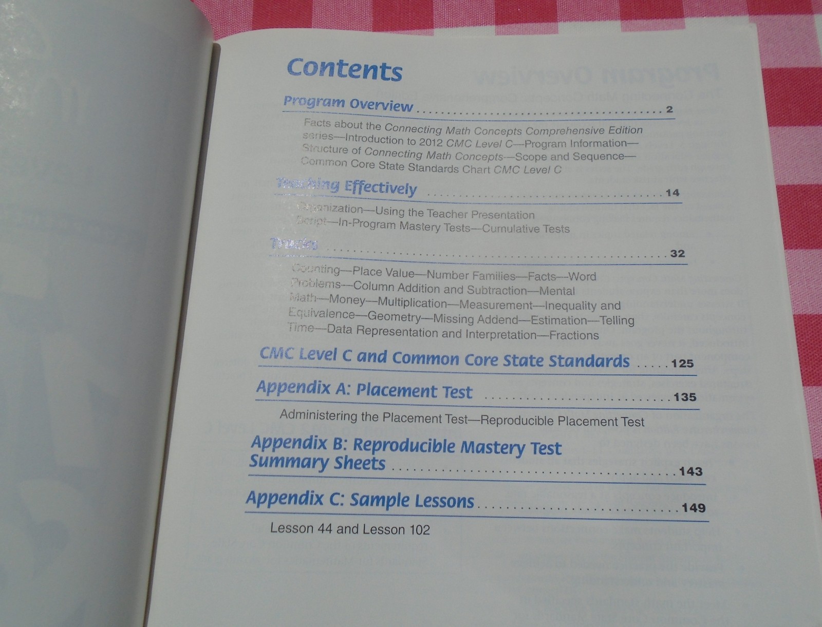Connecting Math Concepts, Comprehensive Edition, Level C Presentation 3 Books