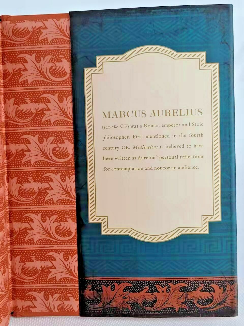 MEDITATIONS Marcus Aurelius George Long (8&Prime;x6&Prime;) Hardcover *Brand New*