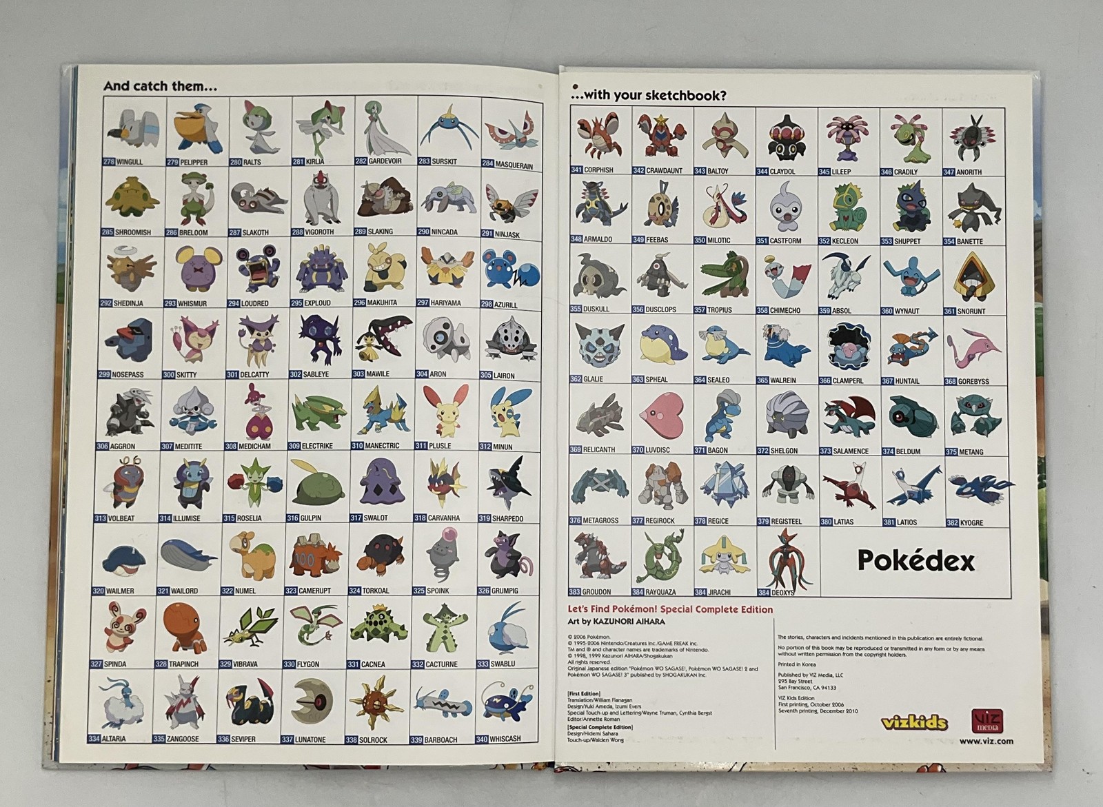 LET&rsquo;S FIND POKÉMON! SPECIAL COMPLETE EDITION Kazunori Aihara Hardcover