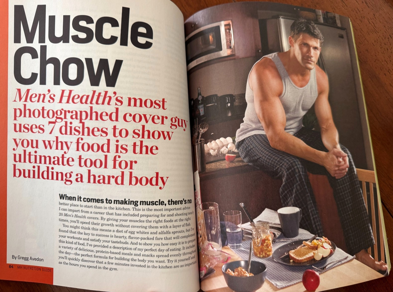 Men&rsquo;s Health Nutrition Guide 2010 – OLD NEW STOCK – NEVER BEEN READ – 176 Pages