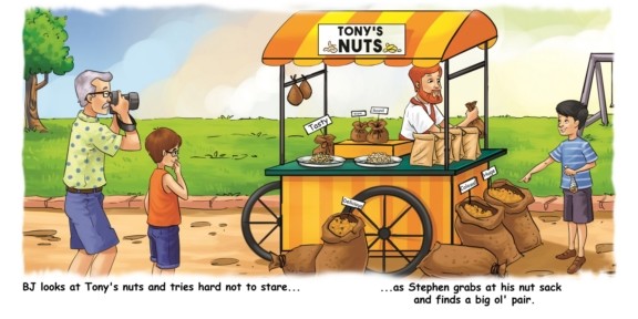 Put Tony&rsquo;s Nuts In Your Mouth! ~ Hard Cover, Brand New
