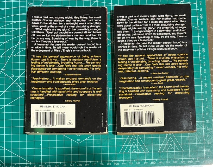 A Wrinkle in Time Madeleine L&rsquo;Engle 1976 vintage PB Stranger Things