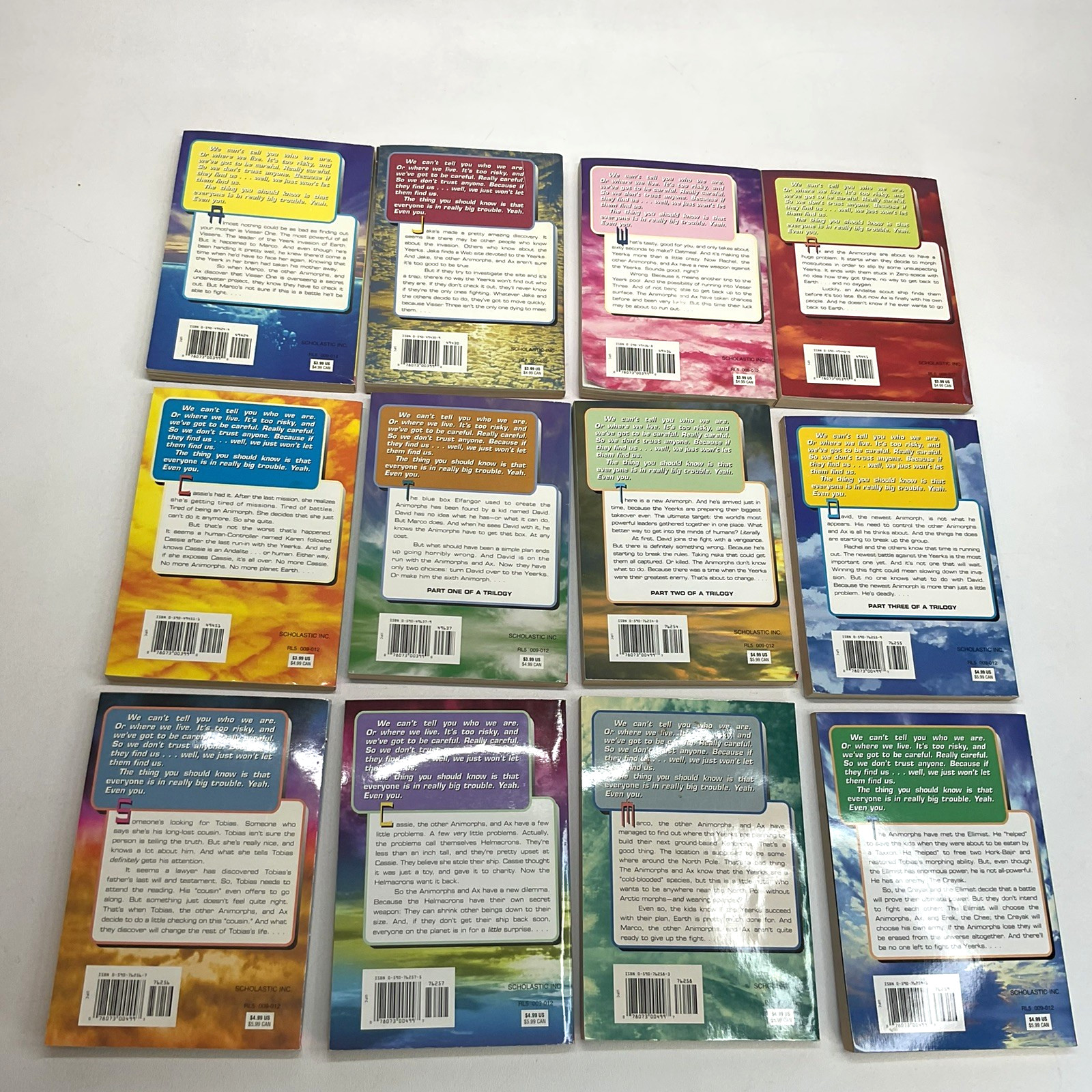 Animorphs Books Lot 42 Vintage Series Set & Megamorphs Applegate 90s Scholastic