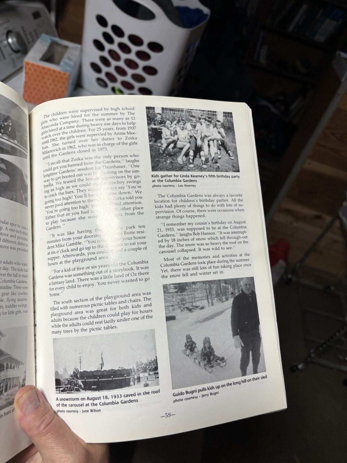 Butte&rsquo;s Pride – The Columbia Gardens by Pat Kearney Signed By Author