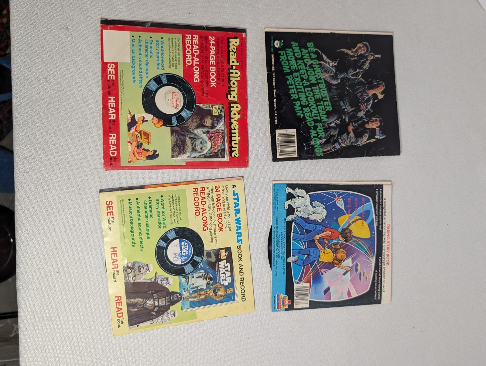 1980&rsquo;s Ghostbusters The Dark Crystal Star Wars Masters Universe Record Book Lot