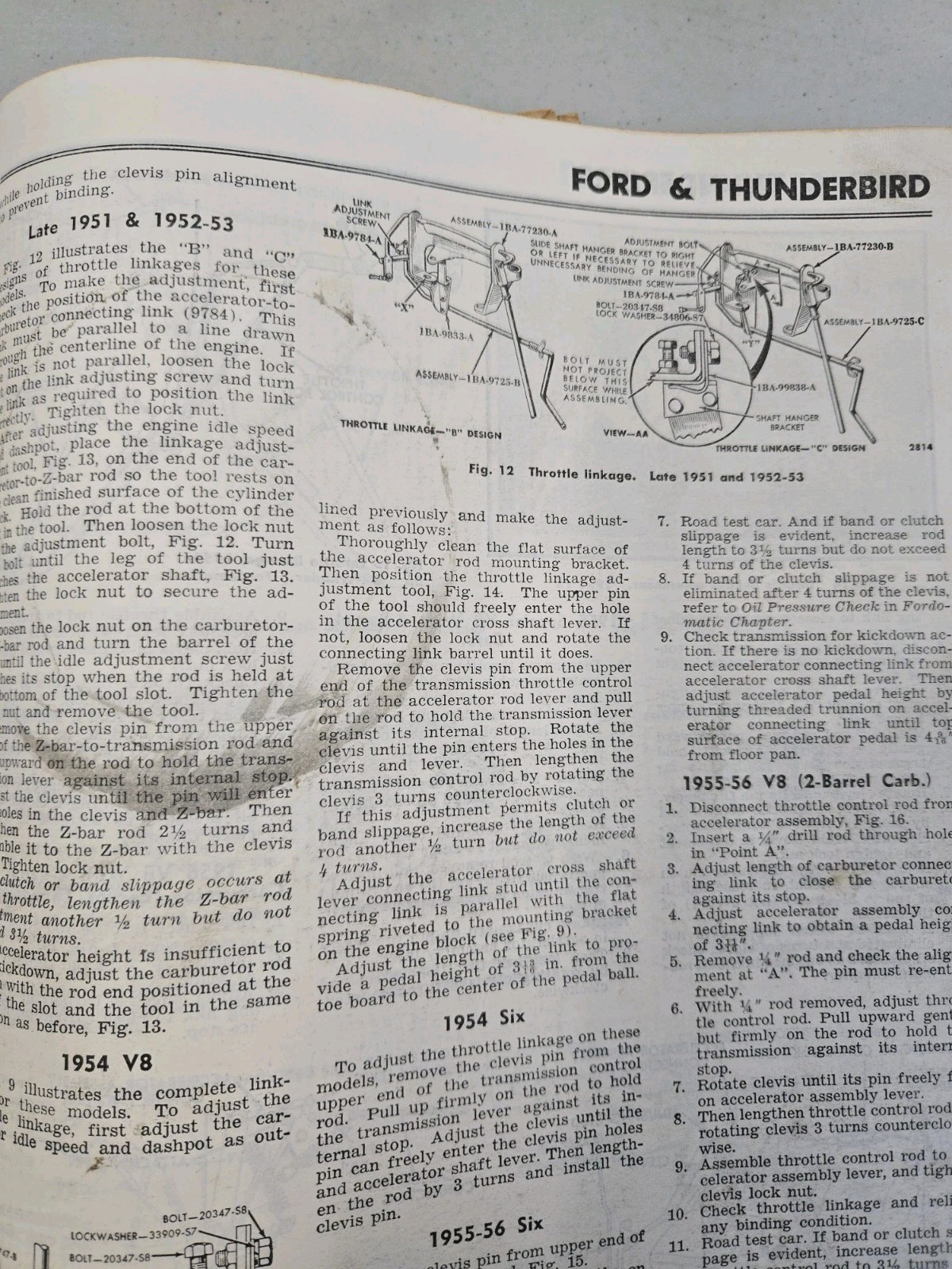 Motor&rsquo;s Auto Repair Manual 1949-1957 Models 20th Edition