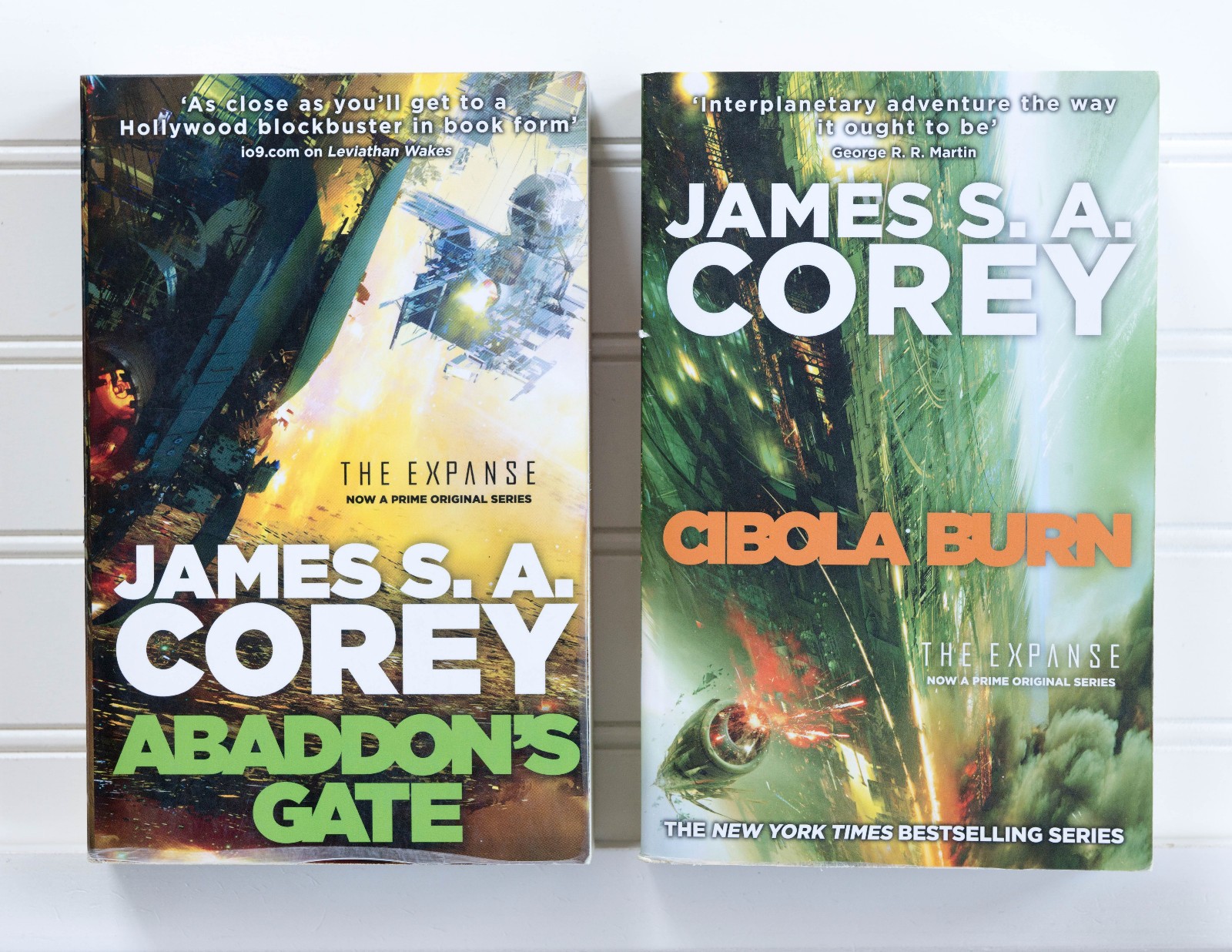 James S.A. Corey THE EXPANSE Complete Series Lot of 9 (#1-9) Set Paperback Books