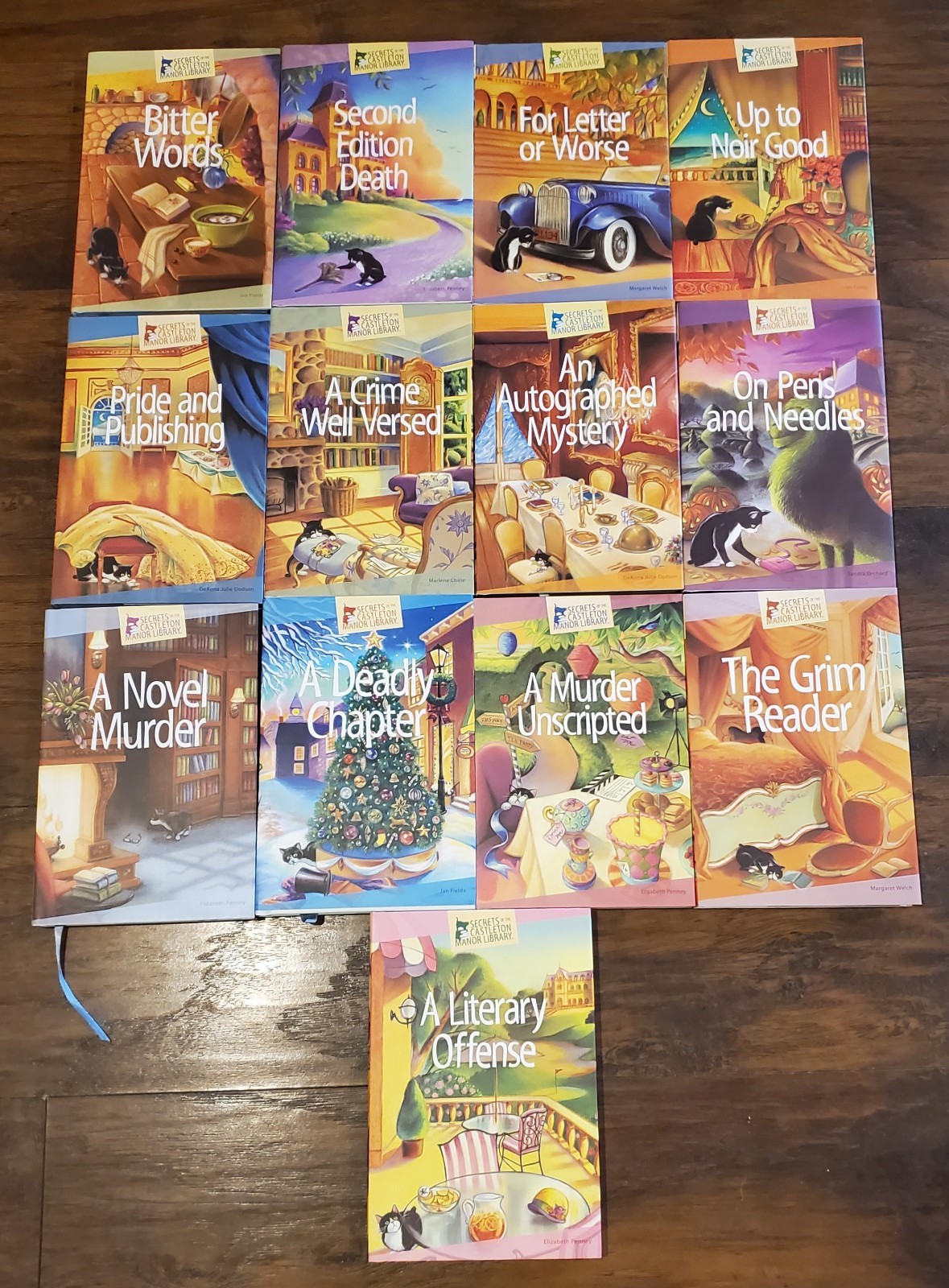 Secrets of the Castleton Manor Library Annie&rsquo;s Hardcover Book – Lot of 13
