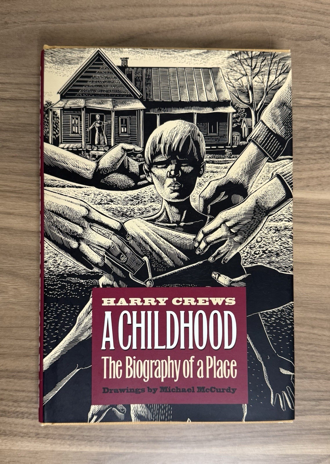 NEW SIGNED Harry Crews A Childhood Biography of a Place Hardcover 1st Print 1995