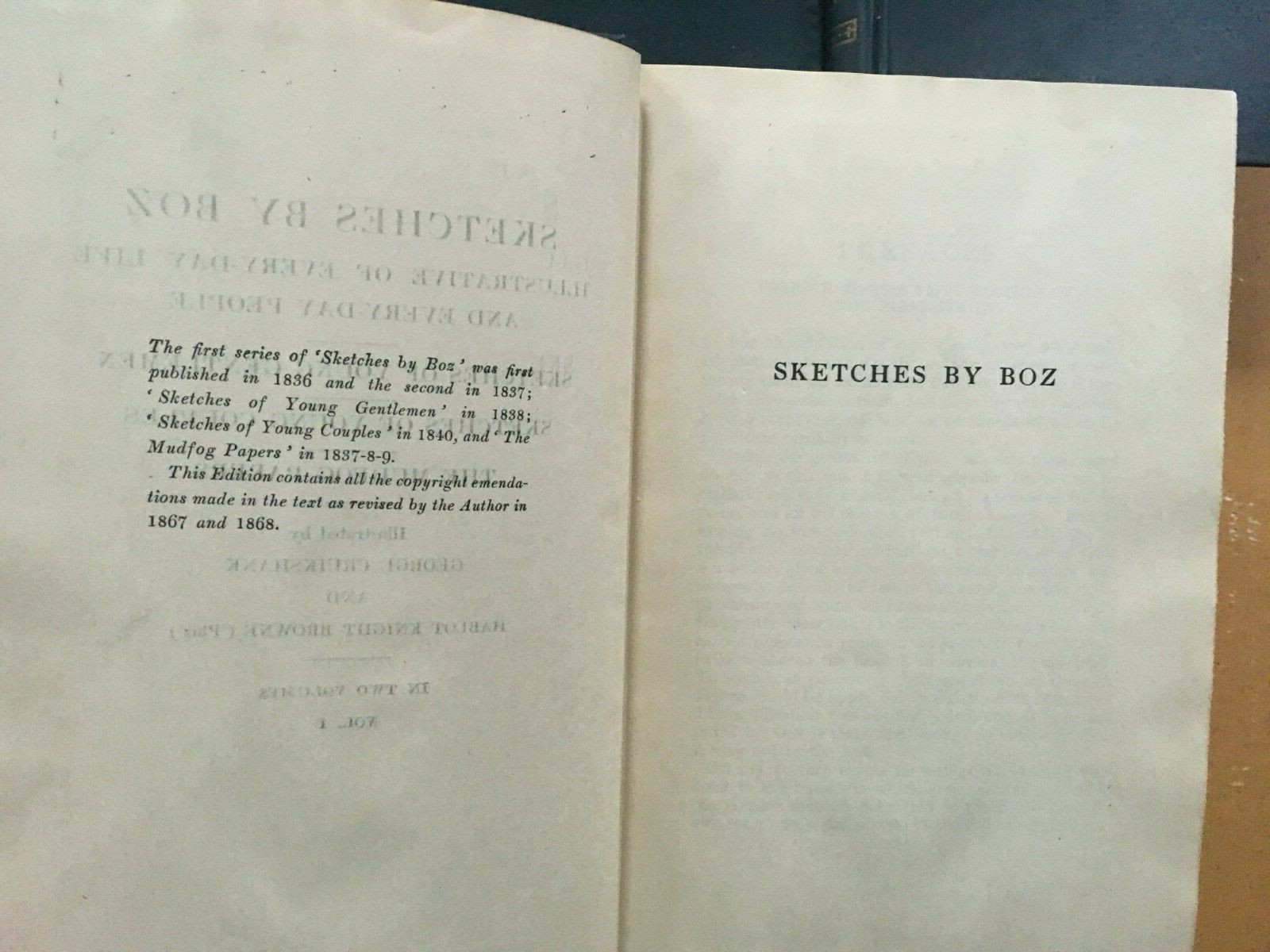 The Works of Charles Dickens, 9 vol, HC, National Library Edition, Illustrated