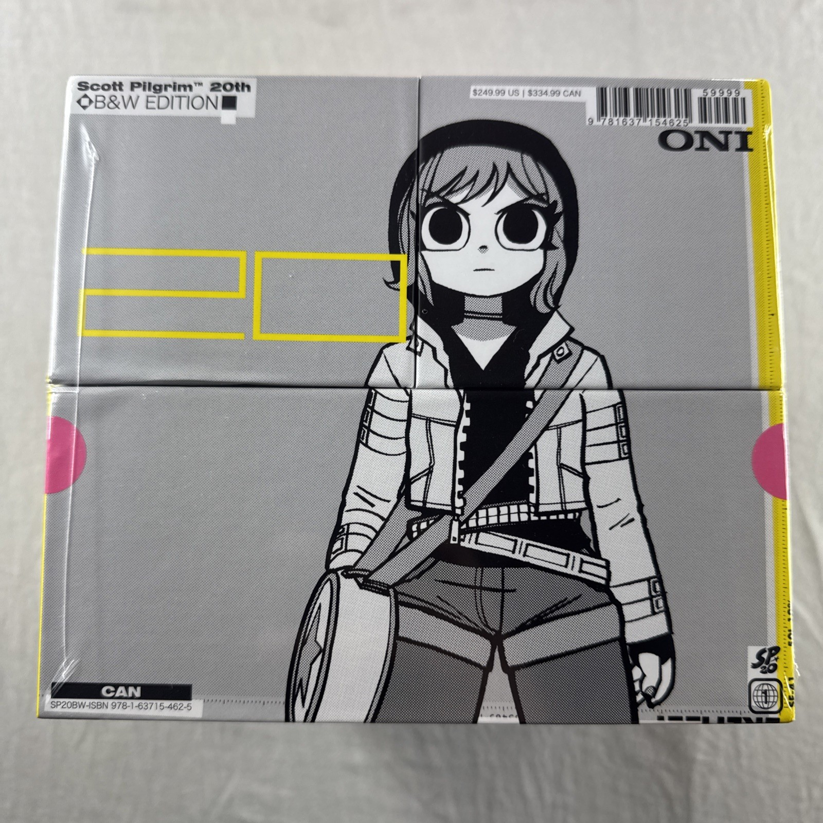 Scott Pilgrim 20th Anniversary B&W Hardcover Box Set by Bryan Lee O&rsquo;Malley NEW