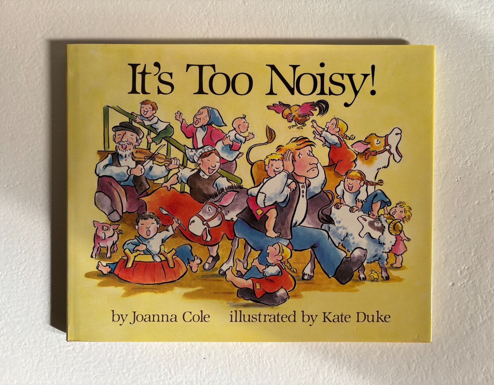 It&rsquo;s Too Noisy! by Joanna Cole – 1989 First Edition Hardcover with Dust Jacket