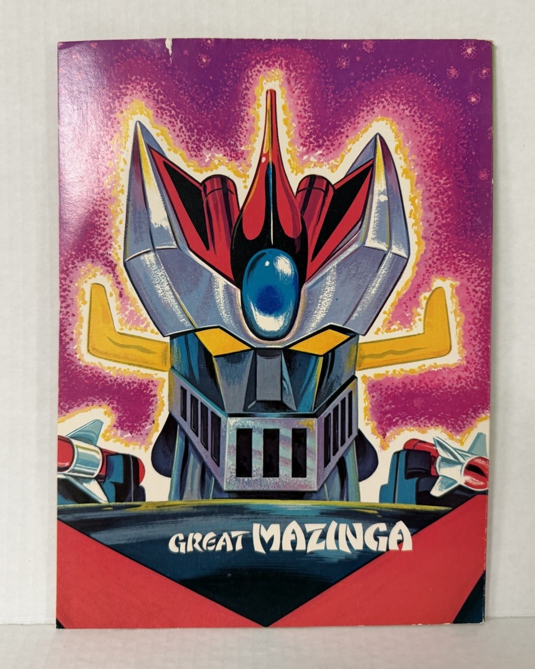 Vtg 1978 Shogun Warriors Great Mazinga Coloring Book Whitman GUC See Pics
