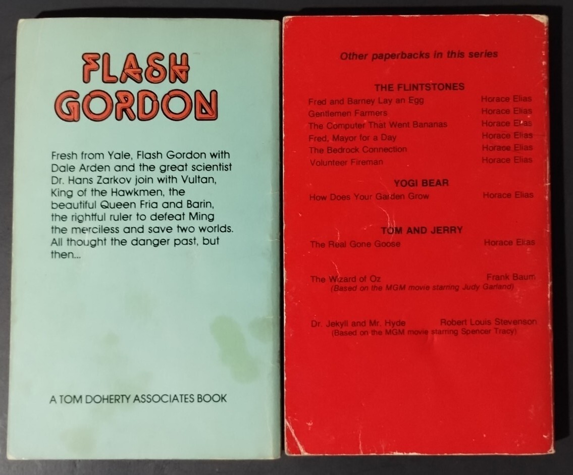 Flash Gordon The Ice Monster / Sand World of Mongo Pb Books Comic Al Williamson