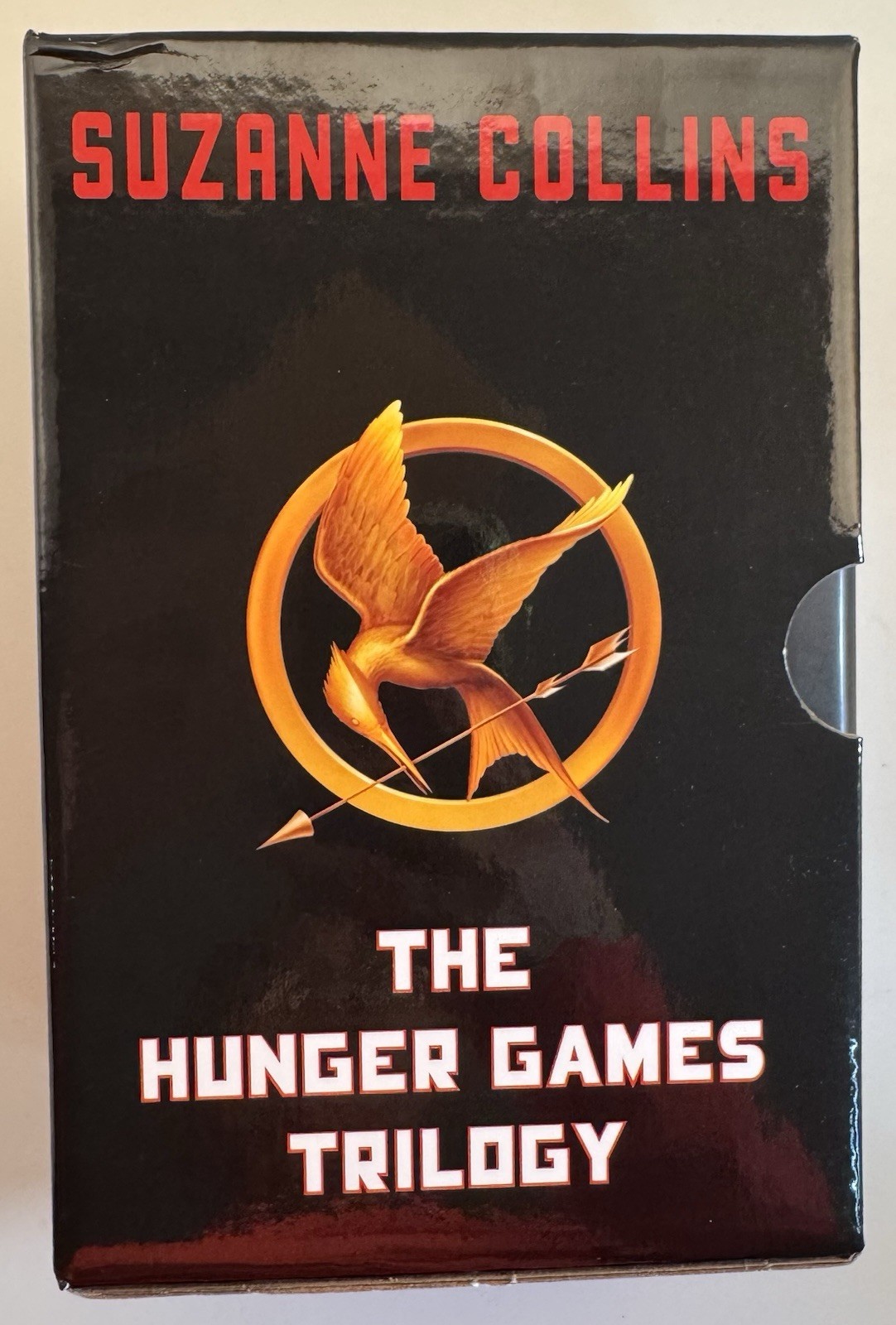 The Hunger Games Trilogy Hardcover Box Set Suzanne Collins 3 Books w/ Slipcase